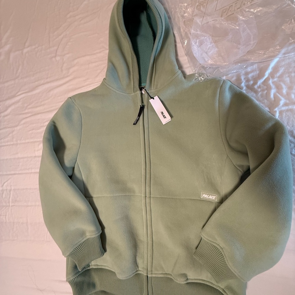 Palace Therma Zip Hood Green (XL)